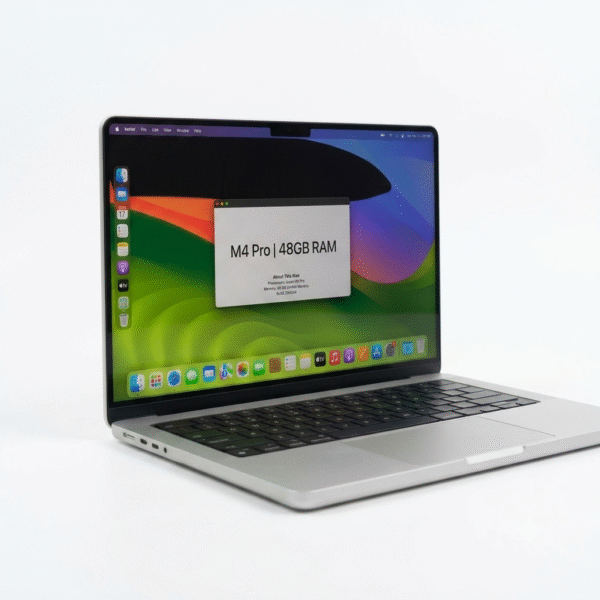 MacBook Pro 14"  M4 pro  48GB RAM 500GB SSD Silver
