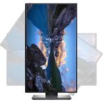 מסך Dell UltraSharp U2520D — סיבוב לפורטרייט (Pivot)